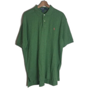 Polo Ralph Lauren mens short sleeve cotton polo shirt size Large preppy
